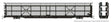 NSC 89' Tri-Level Auto Rack 6-Pack - Ready to Run -- Canadian National (Late with Mesh Sides, black, white, Noodle Logo)-1