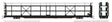 NSC 89' Tri-Level Auto Rack 6-Pack - Ready to Run -- Painted, Unlettered (black)-1