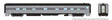 10-5 Sleeper - Ready to Run - Super Continental Line(TM) -- Rapido Anniversary "Northern Spirit" (2-Tone Gray)