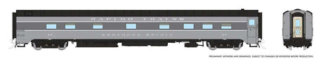 10-5 Sleeper - Ready to Run - Super Continental Line(TM) -- Rapido Anniversary "Northern Spirit" (2-Tone Gray)
