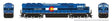 EMD SD70MAC - Standard DC -- Colorado Pacific #209 (blue, white, red, yellow)-1