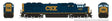 EMD SD70AC w/Flared Radiators - Standard DC -- CSX #4706 (YN3c, blue, yellow, Website Under Logo)-1