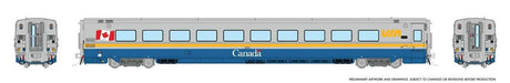 LRC Coach - Lighted - Ready to Run -- VIA Rail Canada #3311 (Canada Scheme, blue, gray, yellow)
