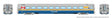 LRC Coach - Lighted - Ready to Run -- VIA Rail Canada #3355 (Canada Scheme, blue, gray, yellow)
