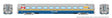 LRC Coach - Lighted - Ready to Run -- VIA Rail Canada #3363 (Canada Scheme, blue, gray, yellow)