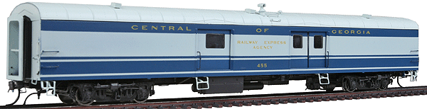 Super Continental Line(TM) Baggage Express Car -- Central of Georgia #455