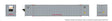53' High-Cube Container w/Reefer Unit 2-Pack - Ready to Run -- Canadian Pacific CPPU (gray, red, Data Only)-1