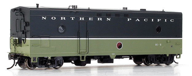 Steam Generator Car - Ready to Run - Super Continental Line(TM) -- Northern Pacific #H-7 (Loewy 2-Tone Green)
