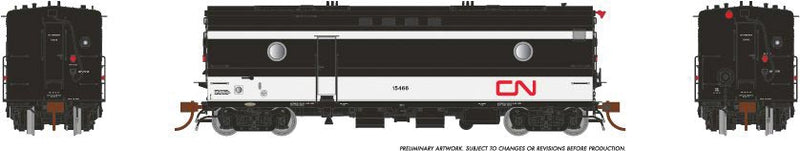 Steam Heater - Generator Car - Sound and DCC - Ready to Run -- Canadian National 15451 (white, black, red Noodle Logo)
