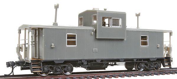 Transcona Yard Wide-Vision Caboose - Lighted & Assembled -- Undecorated