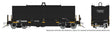 Greenbrier Transverse Coil Car 6-Pack - Ready to Run -- Norfolk Southern Set #1 (black, yellow conspicuity marks, Reporting Marks On-1