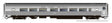 Budd Coach - Ready to Run -- New York Central #2912 (stainless)