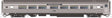 Budd Coach - Ready to Run -- Penn Central #2941 (stainless, black)