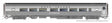 Budd Coach - Ready to Run -- Rock Island #309 Bear Lake (stainless)