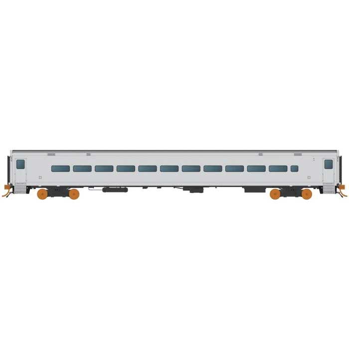 P-S Comet Commuter Coach - Ready to Run -- Painted, Unlettered (silver)