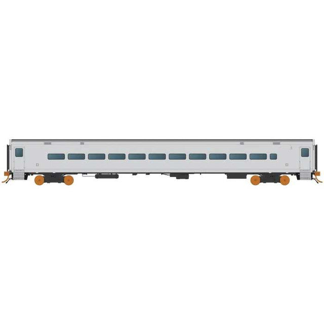 P-S Comet Commuter Coach - Ready to Run -- Painted, Unlettered (silver)