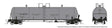 Procor GP20 20,000-Gallon Tank Car - Ready to Run -- Canadian National (Company Service, gray)