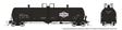 Procor GP20 20,000-Gallon Tank Car - Ready to Run -- Irving Oil UTLX (black, white, blue, red)