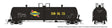 Procor GP20 20,000-Gallon Tank Car 6-Pack - Ready to Run -- Sunoco UTLX Set #2 (black, yellow, white, red, Sun Oil Co. Lettering)