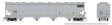 Trinity 6221 Cubic Foot Covered Hopper 6-Pack - Ready to Run -- General American Leasing GPLX (gray, yellow conspicuity marks)