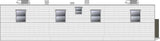Dining Trailer - Assembled -- Painted, Unlettered (white)-2