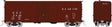 USRA Single-Sheathed Wood Boxcar - Ready to Run -- Reading (Boxcar Red)