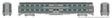 MILW-RI Style Budd Gallery Commuter Coach - Ready to Run -- Painted, Unlettered (stainless)