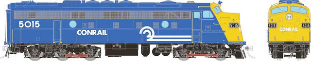 EMD FL9 - Sound & DCC -- Conrail #5015 (blue, yellow)