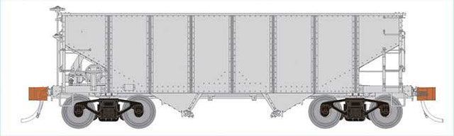 Class GLa 2-Bay Hopper - Ready to Run -- Undecorated