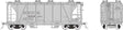 Enterprise 2-Bay Covered Hopper - Ready to Run -- GFCX (gray, black)