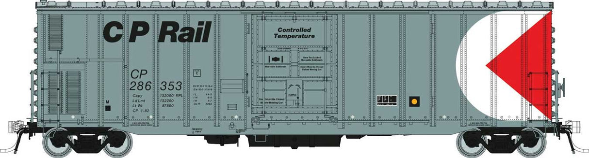 NSC 3294 Mechanical Reefer with Sound - Ready to Run -- Canadian Pacific #287225 (gray, black, red, Multimark Logo)