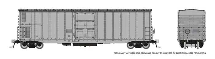 NSC 3294 Mechanical Reefer 6-Pack - Ready to Run -- Painted, Unlettered (silver, black)