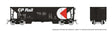 NSC Ballast Hopper - Ready to Run -- Canadian Pacific Random from Set #2 (black, white, red, Multimark, Branchlin