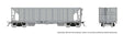 NSC Ballast Hopper - Ready to Run -- Painted, Unlettered (silver)