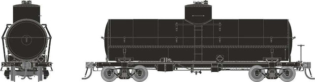 Union Tank Line X-3 10,000-Gallon Tank Car - Ready to Run -- Undecorated