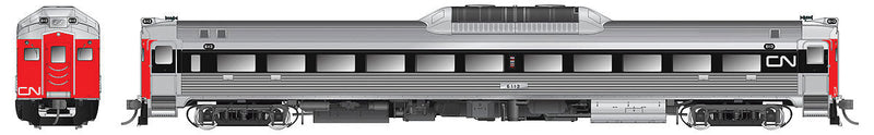 Budd RDC-1 Phase 1B (Rebuild) - Standard DC -- Canadian National No Number (Stainless Steel, black, red, Noodle Logo)