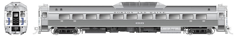 Budd RDC-1 Phase 2 - Standard DC -- Boston & Maine #6156 (Stainless Steel, white, McGinnis Logo)