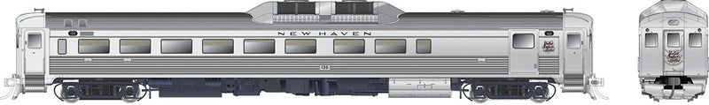 Budd RDC-2 Phase 1b - Standard DC -- New Haven 120 (stainless, Script Logo)