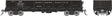 NP 40' Drop-Bottom Gondola 6-Pack - Ready to Run -- Northern Pacific Set #1 (1940 Scheme, black, white)