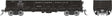 NP 40' Drop-Bottom Gondola 6-Pack - Ready to Run -- Northern Pacific Set #2 (1940 Scheme, black, white)