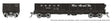 NP 40' Drop-Bottom Gondola 6-Pack - Ready to Run -- Denver & Rio Grande Western Set #1 (black, Flying Grande)