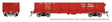 NP 40' Drop-Bottom Gondola - Ready to Run -- Illinois Central Random from Set #1 (Boxcar Red, white, Mid-America Slogan)