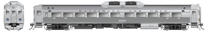 Budd RDC-1 Phase 1B w/Sound & DCC -- Baltimore & Ohio #1901 (Stainless Steel)