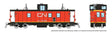 Hawker-Siddeley Caboose - Ready to Run -- Canadian National #79286 (Late, red, black, black steps, International Servi