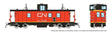 Hawker-Siddeley Caboose - Ready to Run -- Canadian National #79286 (Late, red, black, black steps, Int'l Service)