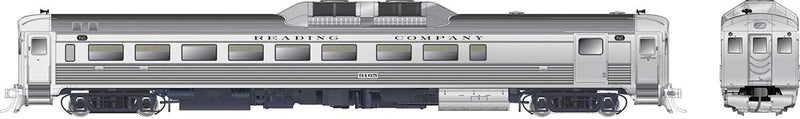 Budd RDC-2 Phase 1c - Sound & DCC -- Reading 9165 (stainless)