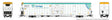 Greenbrier 72' IL 7780 Mechanical Reefer - Ready to Run -- Lineage #7221 Swiss Alps (white, green, blue)