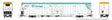 Greenbrier 72' IL 7780 Mechanical Reefer - Ready to Run -- Lineage #7267 Houston (white, green, blue)