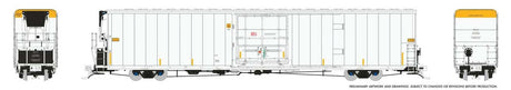Greenbrier 72' IL 7780 Mechanical Reefer - Ready to Run -- Data Only (white, yellow)