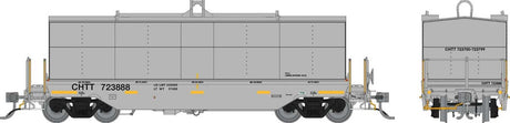 Greenbrier Transverse Coil Car - Ready to Run -- Chicago Heights Terminal & Transfer Random from Set #1 (gray)